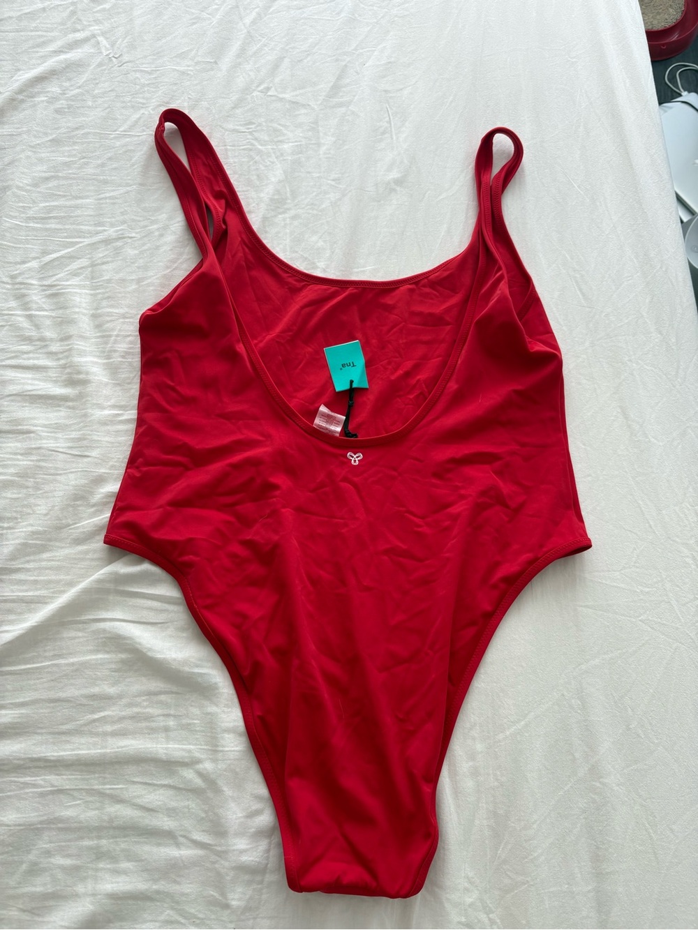 Aritzia TNA Paradise One Piece Red Swimsuit in size 2XL Brand New with Tag